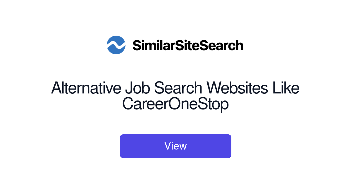 alternative-job-search-websites-like-careeronestop-similarsitesearch