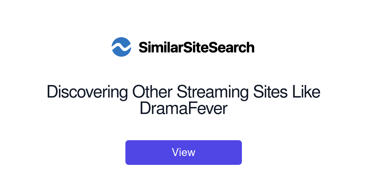 Sites like online dramafever