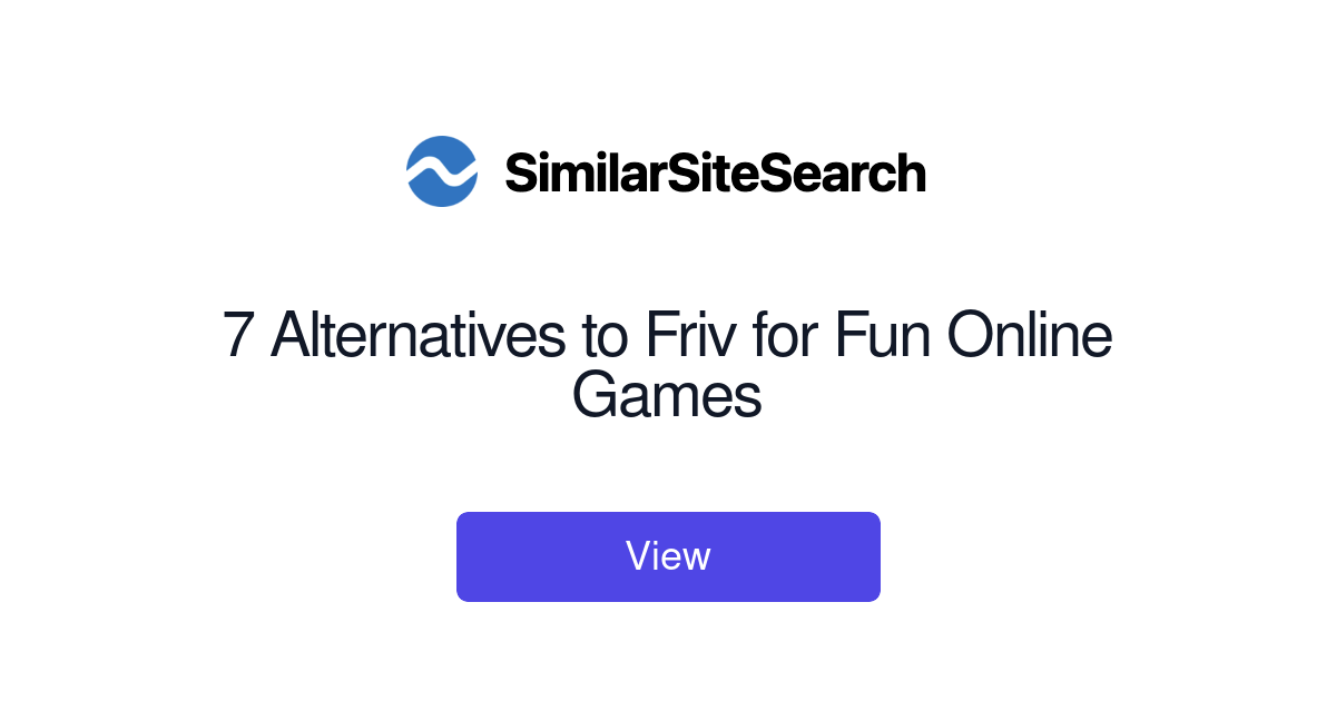 Top 39 Similar websites like friv-7.com and alternatives
